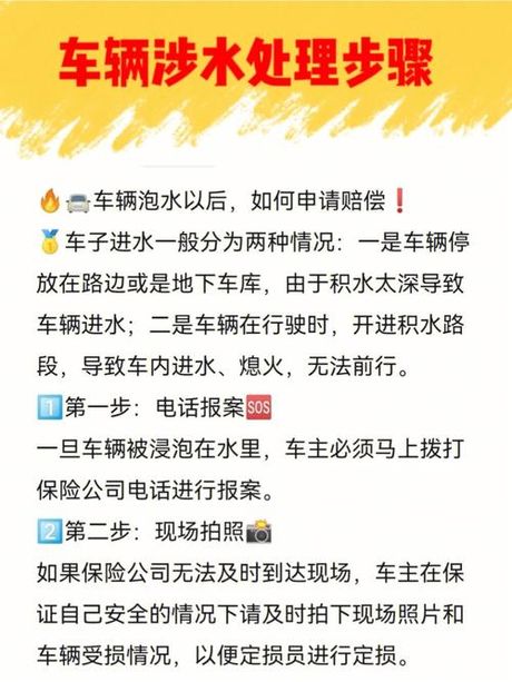 车开进水了怎么处理：紧急应对与安全指南