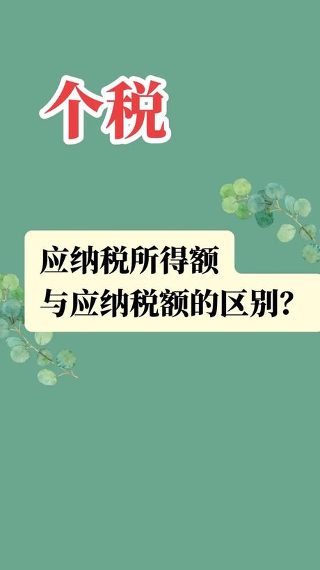 年度应纳税所得额是什么意思？