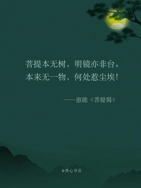 “本来无一物，何处惹尘埃”的含义