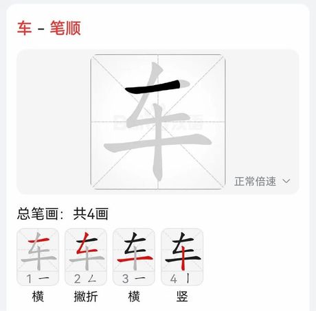 汉字笔顺笔画顺序的重要性