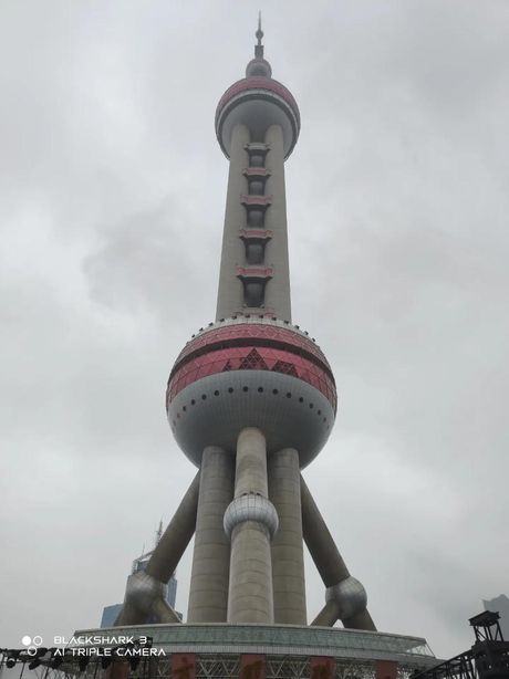上海东方明珠塔的高度