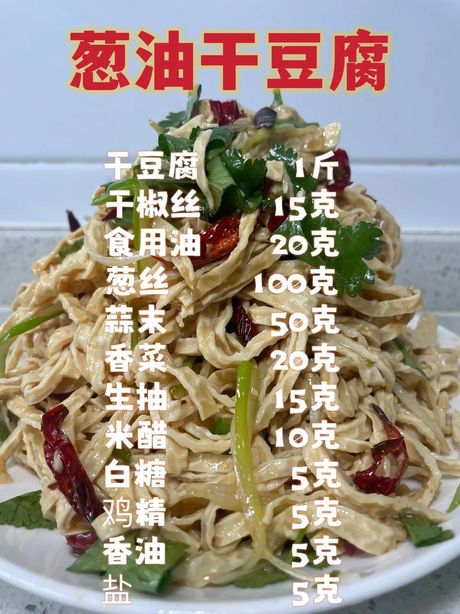 豆腐干的做法