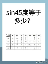 探索正弦函数：sin45度的奥秘