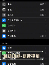 如何关闭iPhone的语音控制功能