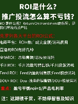 淘宝ROI是什么意思？